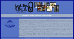 Desktop Screenshot of lockstock.net